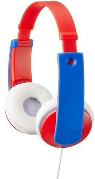 JVC HA-KD7-R Kopfhörer Verkabelt Kopfband Musik Blau, Rot