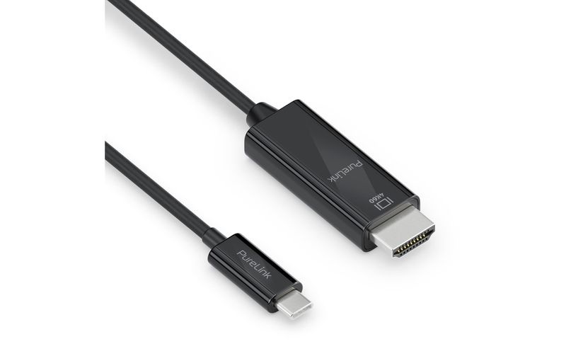 PURELINK IS2201-010 Videokabel-Adapter 1 m USB Typ-C HDMI Schwarz