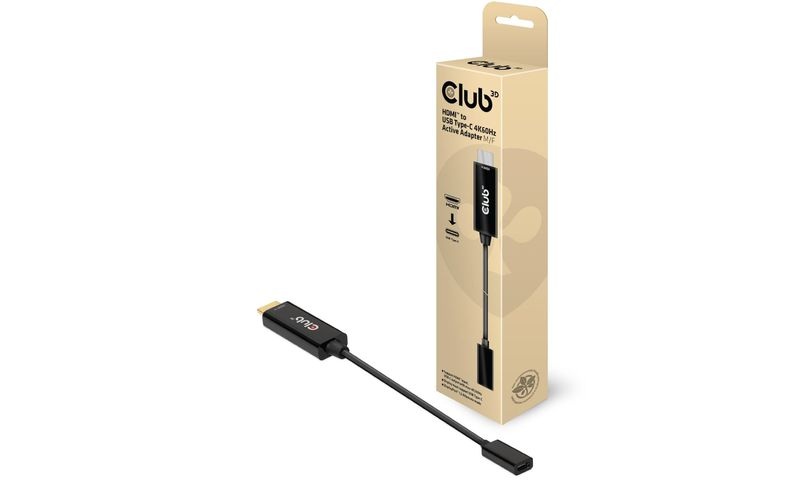 CLUB3D HDMI to USB Type-C 4K60Hz Active Adapter M/F