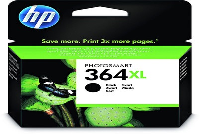 HP 364XL Schwarz Original Druckerpatrone mit hoher Reichweite