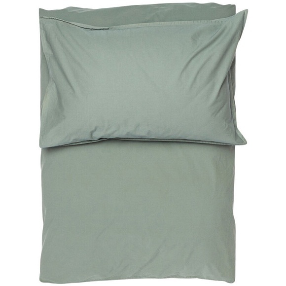#lavie - Kissenanzug LOUISE - Biobaumwolle - dunkelgrün - 65/100 cm