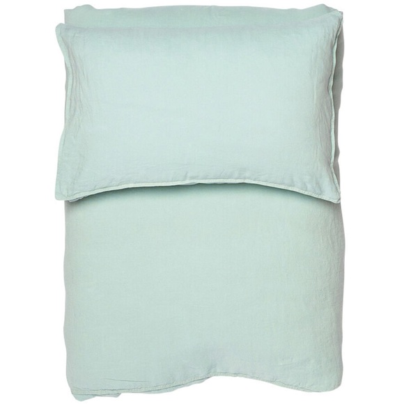 #lavie - Kissenanzug Linus - Leinen - mint - 50/70 cm