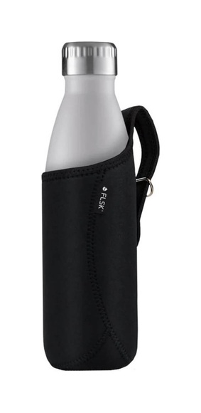 FLSK® Neoprentasche für 750 ml Trinkflasche - schwarz