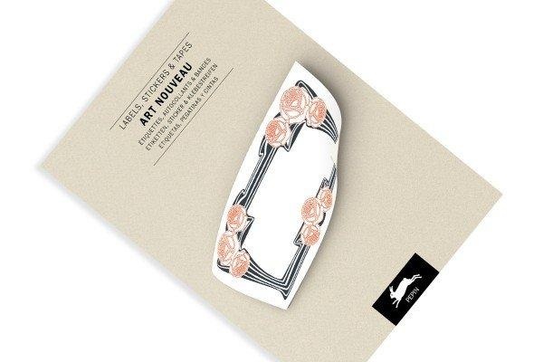 Art Nouveau - Labels, Stickers & Tapes