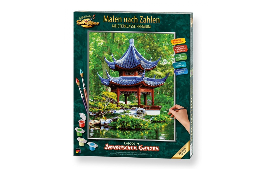 Schipper 609130850 Malvorlage &- buch Malen nach Zahlen Set