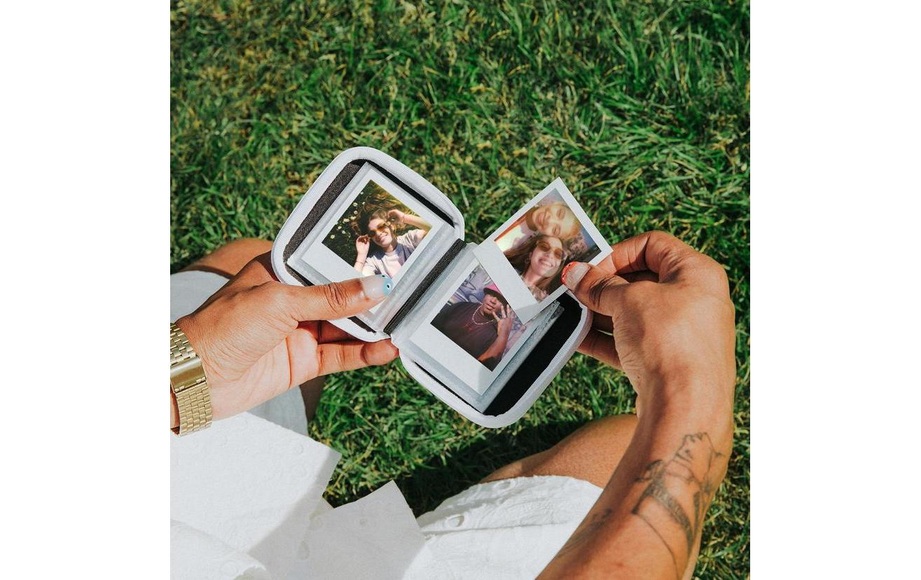 Polaroid Originals Go Pocket Photo Album Fotoalbum Weiß 36 Blätter Perfekte Verbindung