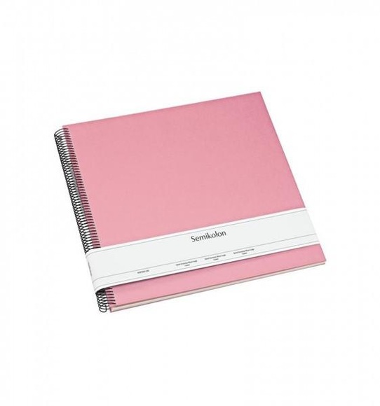 Semikolon 364034 Fotoalbum Pink Spiralbindung