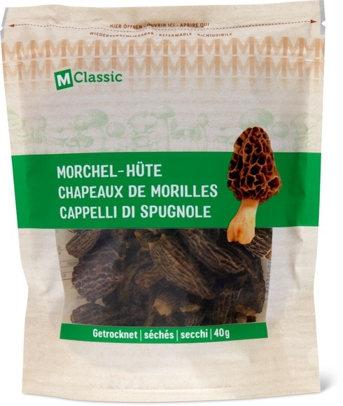 Morcheln getrocknet 40g