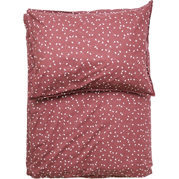 #lavie - Duvetanzug HENRY - Biobaumwolle - dunkelrot - 200x210