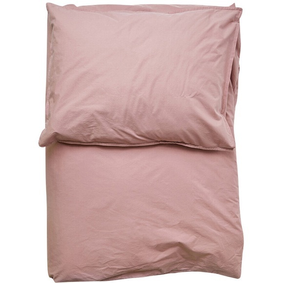 #lavie - Kissenanzug LOUISE - Biobaumwolle - lachs - 65x65