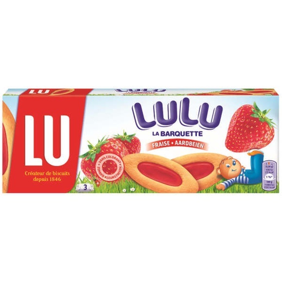 Lu Guezli Barquette Erdbeer