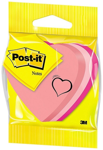 Post-it Würfel Herz 225 Blatt