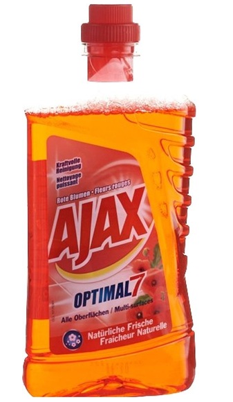 Ajax Allzweckreiniger Fête des Fleurs Rote Blumen