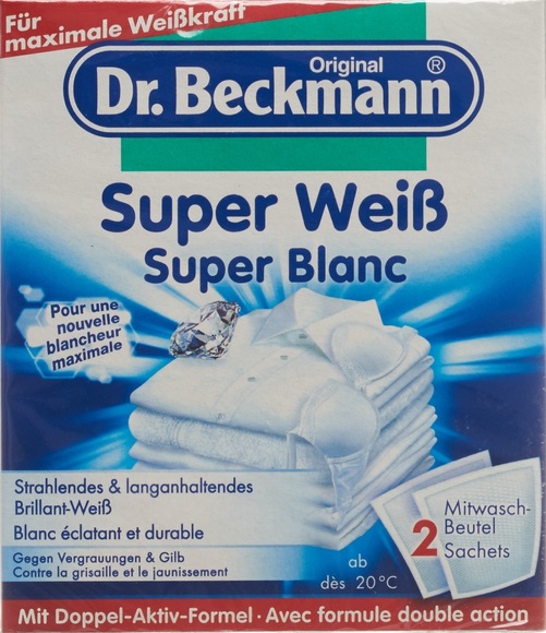 Dr. Beckmann Super weiss (2x40 g)