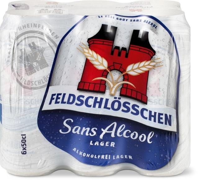 Feldschlösschen Bier alkoholfrei 6x50cl