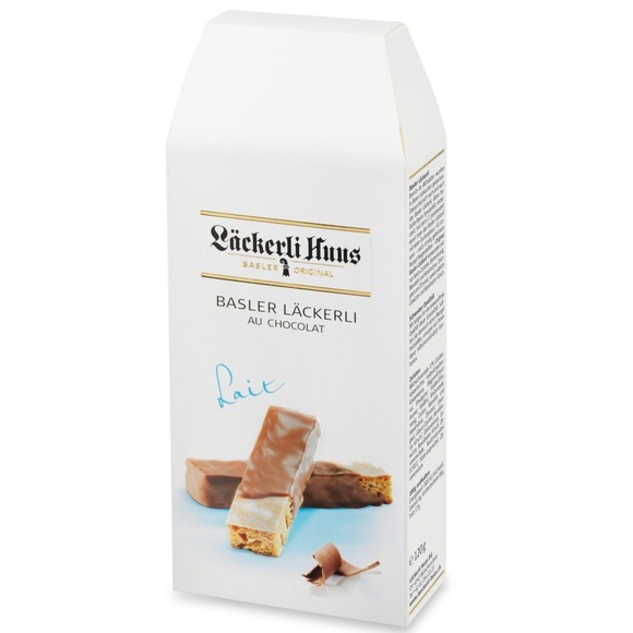 Läckerli Huus Basler Läckerli mit Milchschokolade