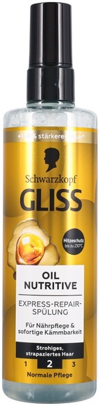 Gliss Kur Haarspülung-Spray Express Repair Oil Nutritive