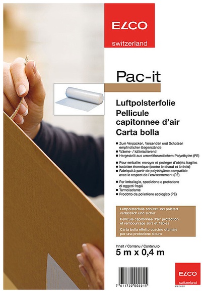 Elco pac-it Luftpolsterfolie 0.4mx5m