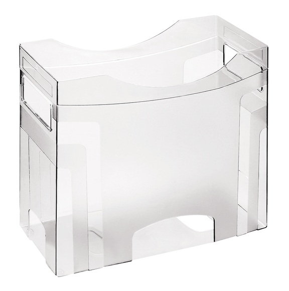 Hängemappenbox transparent