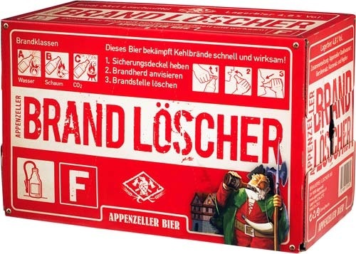 Appenzeller Bier Brandlöscher 8x33cl