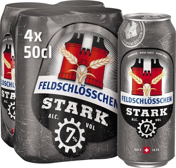 Feldschlösschen Bier Stark 4x50cl
