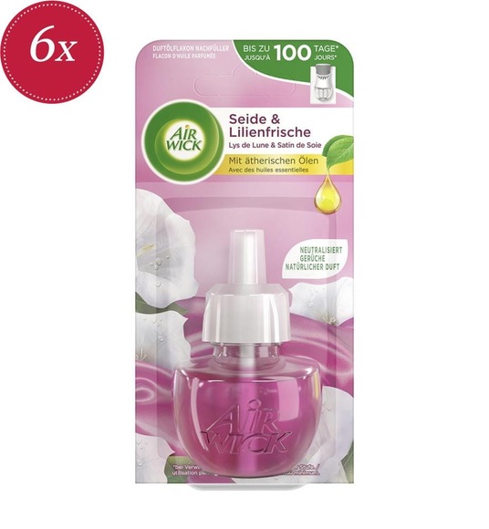 Air Wick Duftölflakon Seide & Lilienfrische Nachfüller
