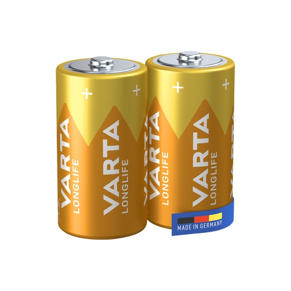 Varta Longlife - C Batterie (Gelb/Blau)