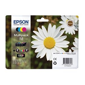 Epson 18 Claria Home Tintenpatrone Multipack
