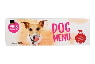 Prix Garantie Hundefutter Dog Menu Rind 9x300g