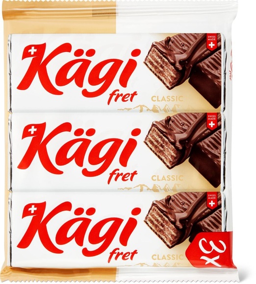 Kägi fret Waffeln 3x50g