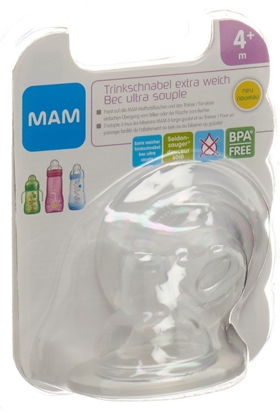 MAM Ersatz-Trinkschnabel extra weich 4+ Monate