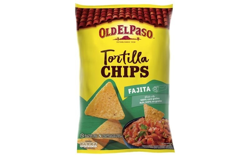 Old El Paso Old El Paso Tortilla Chips Fajita 185