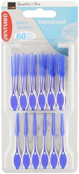 Dentamed Interdental Zahnbürsten Spacebrushes 60 Stück