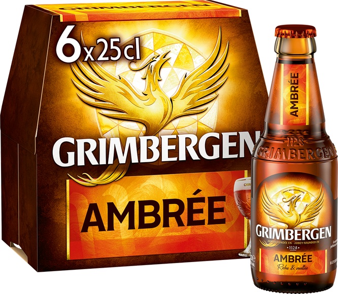 Grimbergen Bier Ambrée 6x25cl