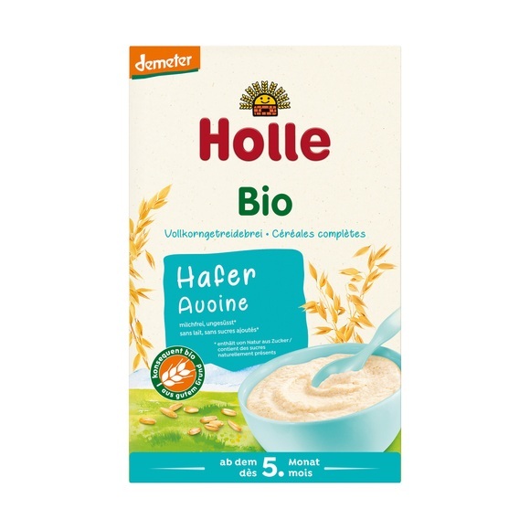 Holle Bio Anrühr-Brei Haferflocken 4+ Monate