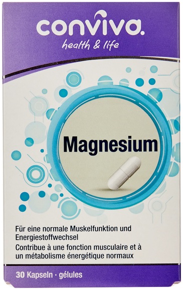Conviva Magnesium Kapseln 30 Stück