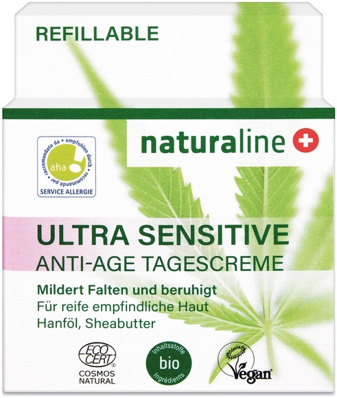 Naturaline Ultra Sensitive Tagescreme Anti-Agin