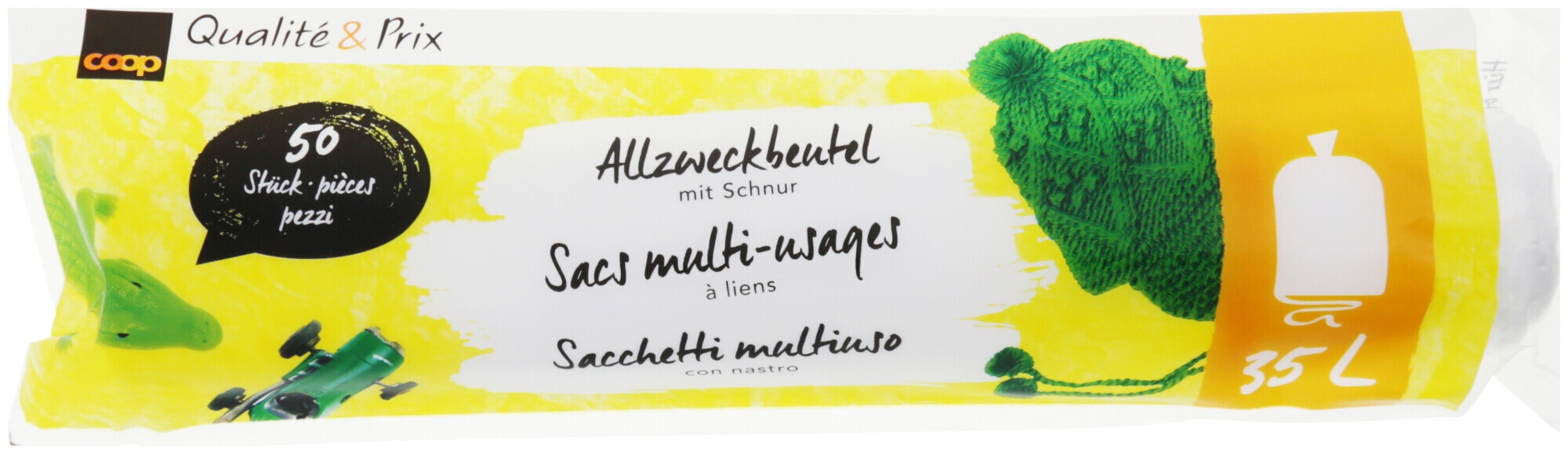 Allzweckbeutel 35L mit Schnur