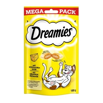 Dreamies Katzensnack Big Pack - Käse (180 g)