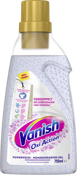 Vanish Oxi Action Gold Gel weiss