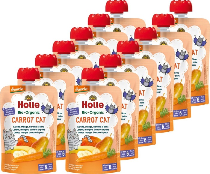 Holle Carrot Cat Pouchy