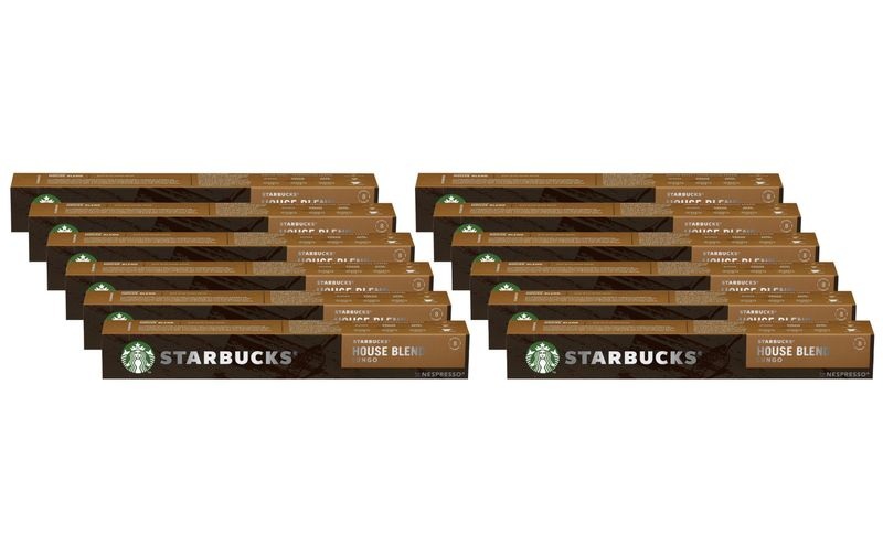 STARBUCKS® House Blend by NESPRESSO® Medium Roast 10 Kapseln