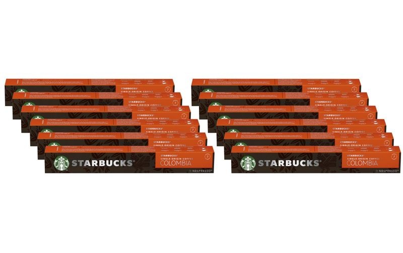 Starbucks Nespresso Colombia Medium Roast Kaffeekaspeln 10 Stück