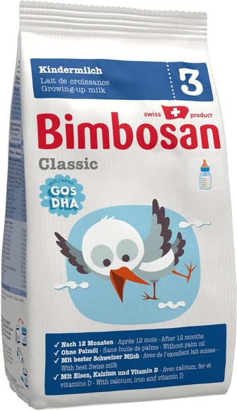 BIMBOSAN Classic 3 Kindermilch 12M+ Nachfüllpackung 400g