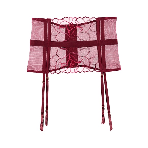 SHEER ROSE ESSENCE Straps, Strumpfband in rot