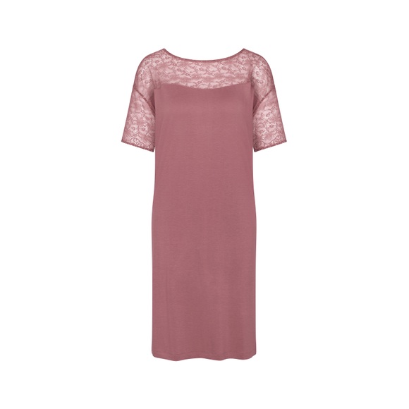 AMOURETTE Nachthemd Kurzarm in rosa