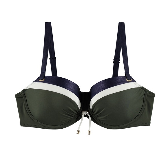 OCEAN DRIVE Bikini Top gefüttert in beige