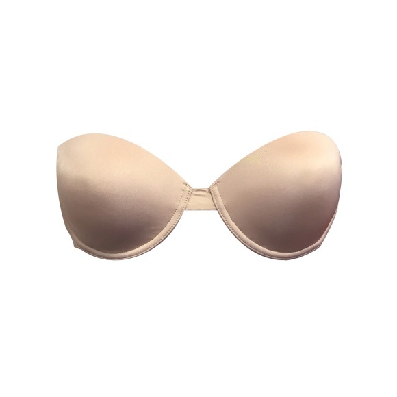NOS MAGICAL STRAPLESS BH mit Bügel, trägerlos in beige