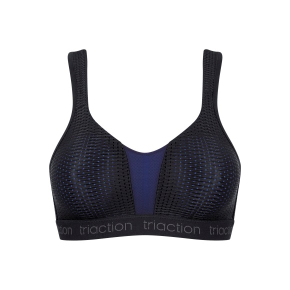 TRIACTION ENERGY LITE Sport BH in schwarz