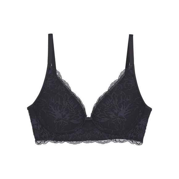 Triumph Bügelloser BH »Amourette Charm T«, Stretch-Spitze, leicht, weich, tiefer V-Ausschnitt